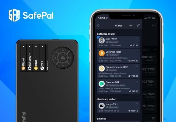 ‌SafePal钱包管理仪表盘展示 - 清晰的资产概览界面